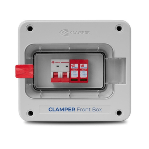 FRONTBOX CLAMPER 2P 63A
